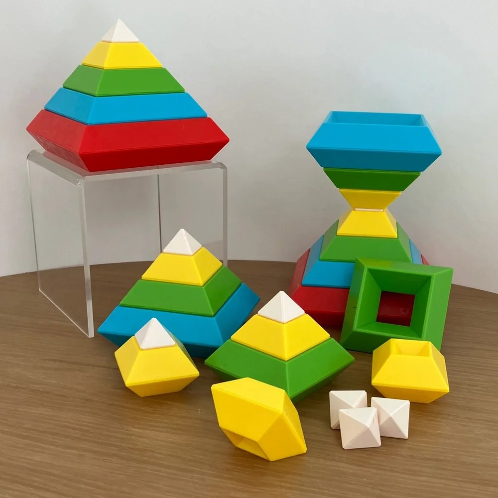 Stacking Pyramid Pieces